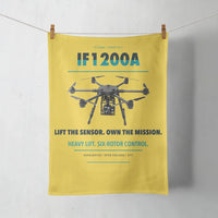 Thumbnail for Inspired Flight IF1200A design on yellow towel