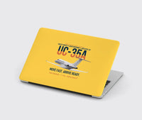 Thumbnail for UC-35A Citation Ultra Rapid Utility Airlift design on yellow MacBook case