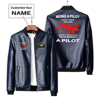 Thumbnail for If You're Cool You're Probably Leather Jacket - view 3