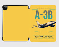 Thumbnail for A-3B Skywarrior design on yellow ipad tablet case