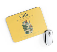 Thumbnail for Green Bay–Austin Straubel International Airport (GRB) design on yellow rectangle mouse pad