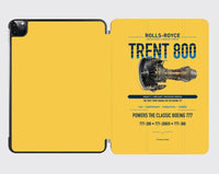 Thumbnail for TRENT 800 design on yellow ipad tablet case