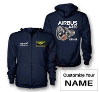 Thumbnail for Customisable Airbus A320 Hoodie - view 3