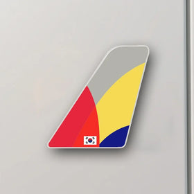 Asiana Airlines Tail Magnets