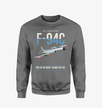 Thumbnail for F-94C Starfire design on gray sweatshirt