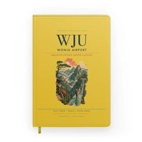 Thumbnail for Wonju Airport (WJU) design on yellow notebook