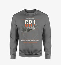Thumbnail for SEPECAT Jaguar GR1 design on gray sweatshirt