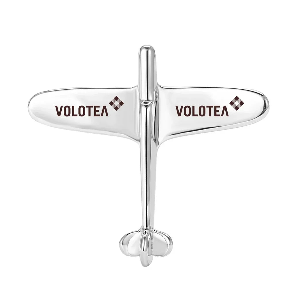 Airplane Shape Brooch - view 3