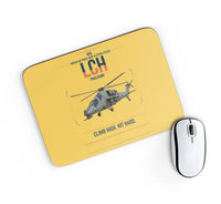 Thumbnail for HAL LCH Prachand design on yellow rectangle mouse pad