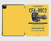 Thumbnail for CF6-80C2 design on yellow ipad tablet case