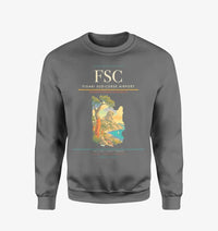 Thumbnail for Figari Sud-Corse Airport (FSC) design on gray sweatshirt
