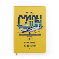 Thumbnail for Cessna T210N Centurion design on yellow notebook