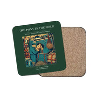 Thumbnail for The Pony In The Hold - Designed Coasters design on dark green 1-piece