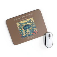Thumbnail for VINTAGE G4505 - The Sandbag Hangar - Designed Mouse Pads design on brown rectangle