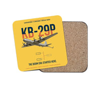 Thumbnail for KB-29P SUPERFORTRESS design on yellow 1 piece coaster