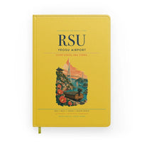 Thumbnail for Yeosu Airport (RSU) design on yellow notebook