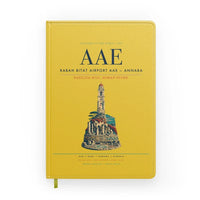 Thumbnail for Rabah Bitat Airport (AAE) design on yellow notebook