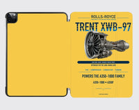 Thumbnail for TRENT XWB-97 design on yellow ipad tablet case