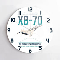 Thumbnail for XB-70A Valkyrie design on white no frame wall clock