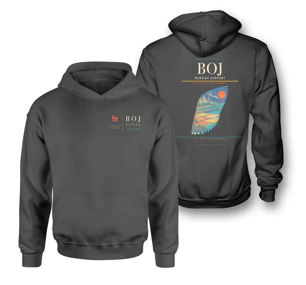 Burgas Airport BOJ Dark Gray