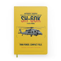 Thumbnail for Mitsubishi Sikorsky SH-60K design on yellow notebook