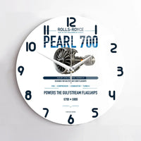 Thumbnail for PEARL 700 design on white no frame wall clock