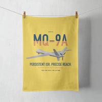 Thumbnail for MQ-9A Reaper design on yellow towel