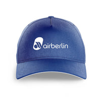 Thumbnail for Airberlin logo printed on blue cap