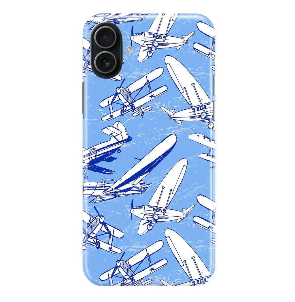 Retro & Vintage Airplanes iPhone Case - view 3