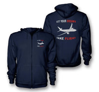 Thumbnail for Let Your Dreams Take Flight Hoodie - view 3
