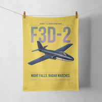 Thumbnail for F3D-2 Skyknight design on yellow towel