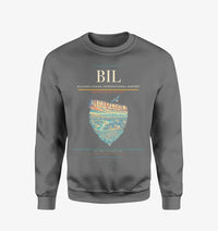 Thumbnail for Billings Logan International Airport BIL Sweatshirt - Gray