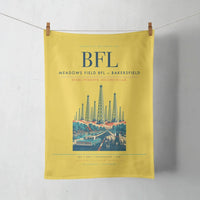 Thumbnail for Meadows Field (BFL) design on yellow towel