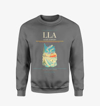 Thumbnail for Luleå Airport (LLA) design on gray sweatshirt
