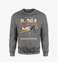 Thumbnail for Boeing P-26A Peashooter design on gray sweatshirt