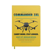 Thumbnail for Draganfly Commander 3XL design on yellow notebook