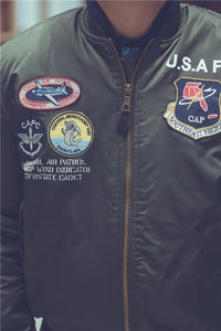 Thumbnail for Fighter Pilot Style USAFA Designed Super Cool Pilot Jackets - view 16