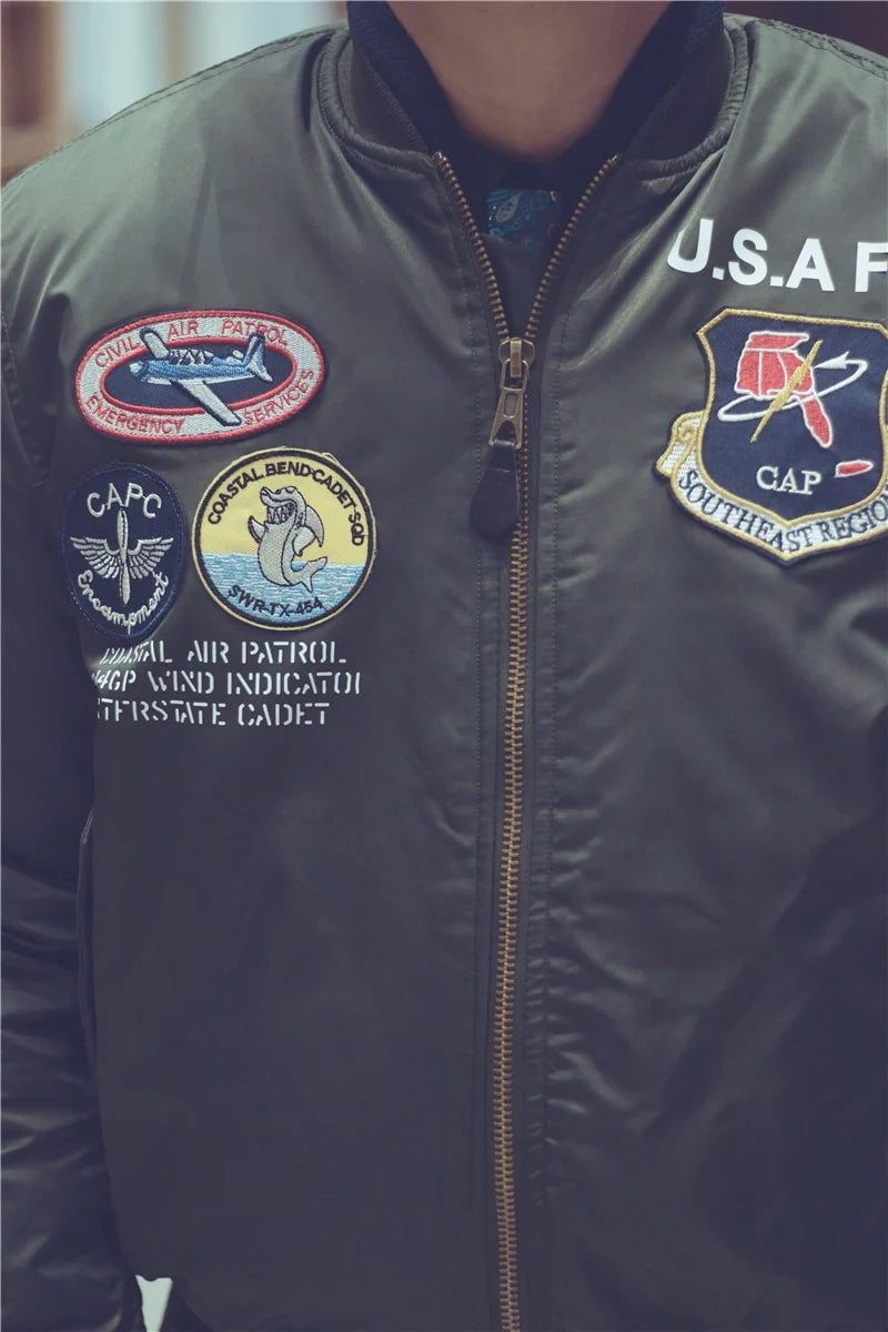 Fighter Pilot Style USAFA Designed Super Cool Pilot Jackets - view 16