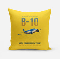 Thumbnail for Martin B-10 design on yellow pillow