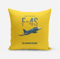 Thumbnail for F-4S Phantom II design on yellow pillow