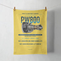 Thumbnail for PW800 design on yellow towel