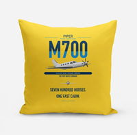 Thumbnail for Piper M700 Fury design on yellow pillow
