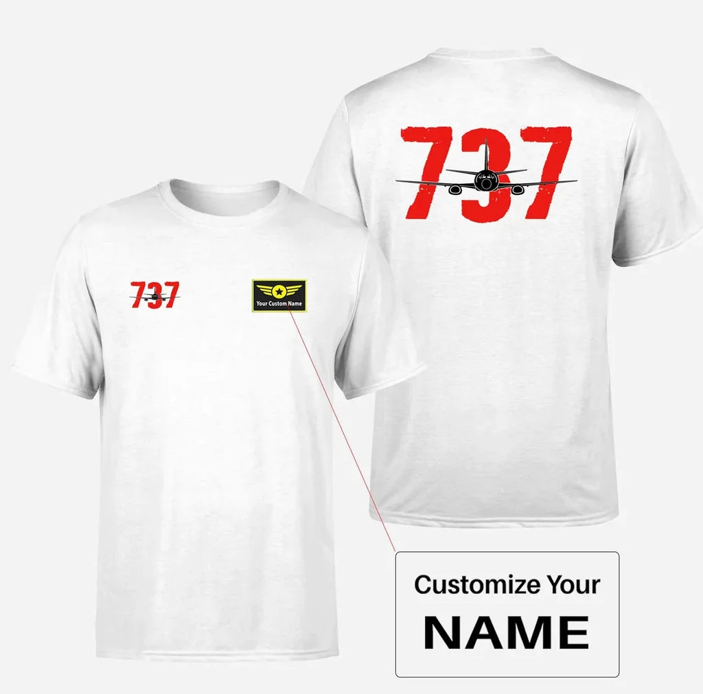Customisable Boeing 737 T-Shirt - view 3