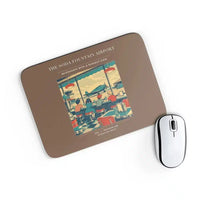 Thumbnail for VINTAGE G4247 - The Soda Fountain Airport - Designed Mouse Pads design on brown rectangle