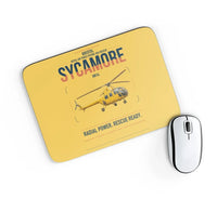 Thumbnail for Bristol Sycamore HR14 design on yellow rectangle mouse pad