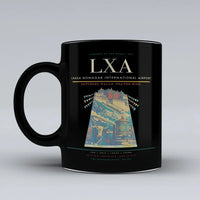 Thumbnail for Gonggar International Airport LXA Mug design on black lhasa