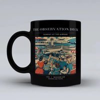 Thumbnail for VINTAGE G4081 - The Observation Deck - Ceramic Mug design on black