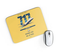 Thumbnail for Boeing 717-200 design on yellow rectangle mouse pad