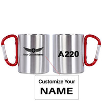 Thumbnail for Customisable Airbus A220 Mug - view 3