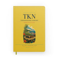 Thumbnail for Tokunoshima Airport (TKN) design on yellow notebook